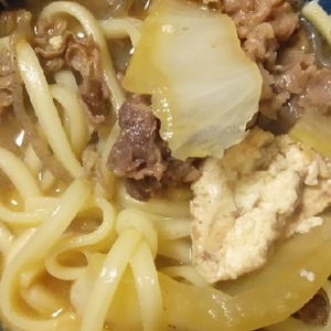 すき焼きうどん♪